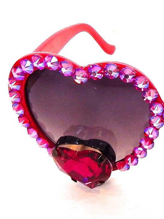 GASOLINE GLAMOUR RUE ROMANCE RED MOXIE LOLITA GLASSES main image 4